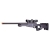 ELITE FORCE Tundra tipo L96 Sniper Bolt Action Airsoft Sniper Rifle  + Mira 500 FPS (NIVEL MEDIO NO NOVATO)