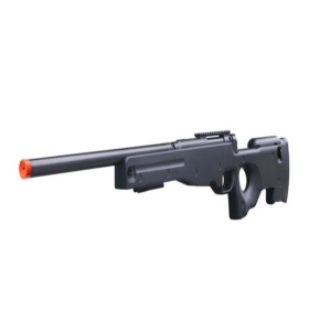 ASG TIPO L96 Sniper Bolt Action Airsoft Sniper Rifle + Mira Telescópica 3-9x40 500 FPS (NIVEL MEDIO NO NOVATO)