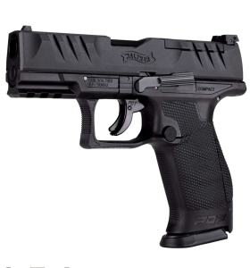 Walther PDP con rieles superiores para miras FulMetal Blowback Dispara Gomas PepasPimienta y PepasPintura CO2 (Tamaño y peso real sonido al 60%) Deporte Defensa Entrenamiento No incluye miras