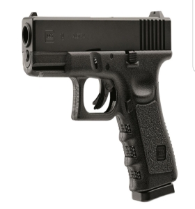 Glock 19 Riel Metálica 4.5mm/.177 FulMetal NoBlowback Incluye maletin