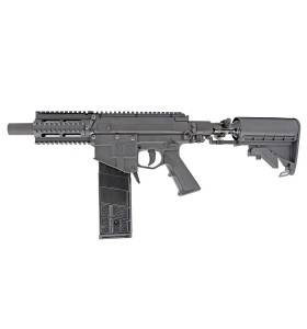M17 COLOR Negra Valken Calibre .68 Ful Automática sin baterías con Tanque en Culata Para Alimentadora/Loader